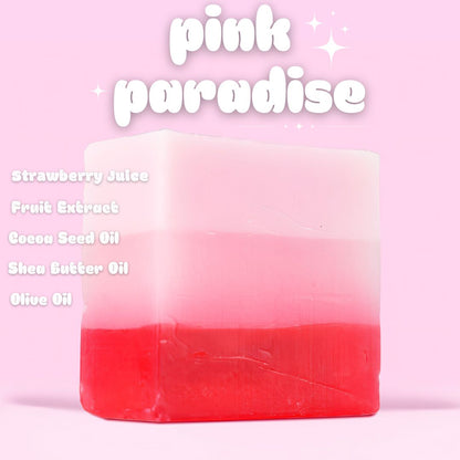 [3 Pack] Pink Paradise Soap Bar
